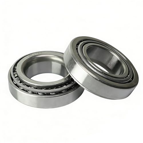 2 Set Wheel Bearing- LM67048 / LM67010 Tapered Roller Bearing Cone and Cup Set 1.25 Bore 2.328 OD 0.625 Cup Width Chrome Steel Taper Bearings