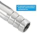 90 Degree Elbow,Tube Elbow Converter,1pcs Hose Barb Pipe Fitting 1 in Tube 50.5MM Ferrule 304 Stainless Steel for Brewery Winery Food Processing Equipment(SS304 K50.5 to 19mm)