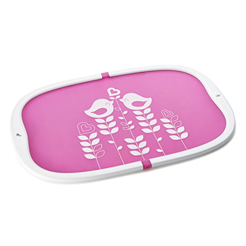 Image of Munchkin® Go™ Snap Shut Silicone Placemat for Kids, Pink