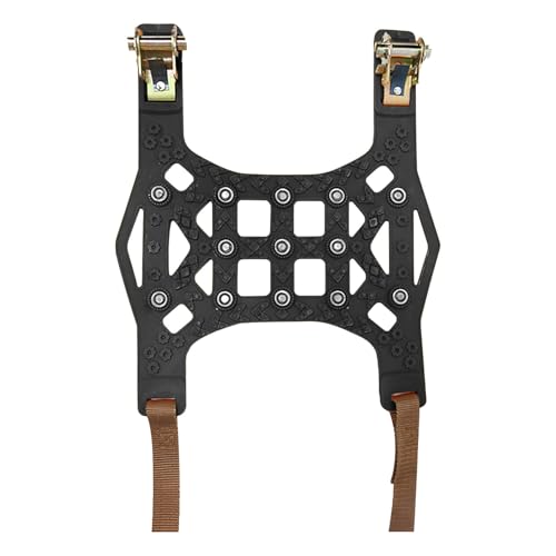 Cadenas de nieve universales para automóviles - Cadenas de nieve para neumáticos de coche - 55x62x7cm Correa de esquí de emergencia de acero TPU universal | Duradero para sedán SUV invierno carretera