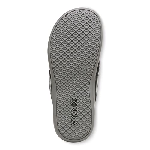 Vionic Fallyn Women's Toe Post Supportive Sandal Black - 8 Medium #TOP4