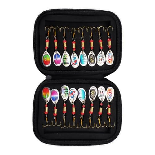 Yonphy Leurres de Pêche Kit Spinnerbaits, 16 pcs...