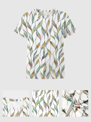 Image of Anbech Womens Dandelion Graphic T-Shirts Teen Girls Cute Sunflower Print Casual Tee Tops