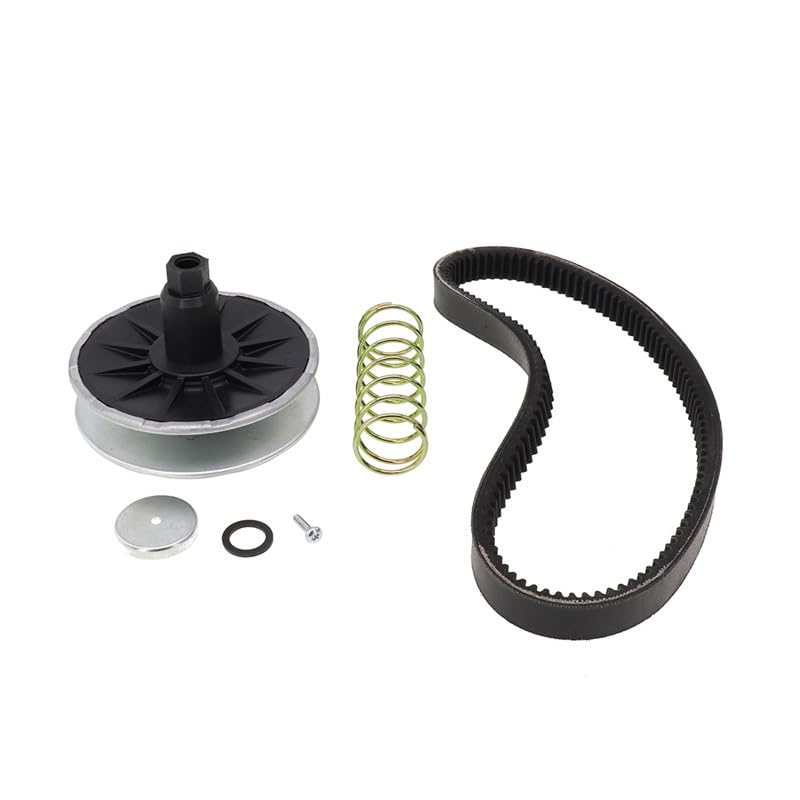 1 Juego de polea, variador secundario de Metal de Dos etapas, Negro for D105 E100 X105 X106 MIA12482, Accesorios for cortacésped