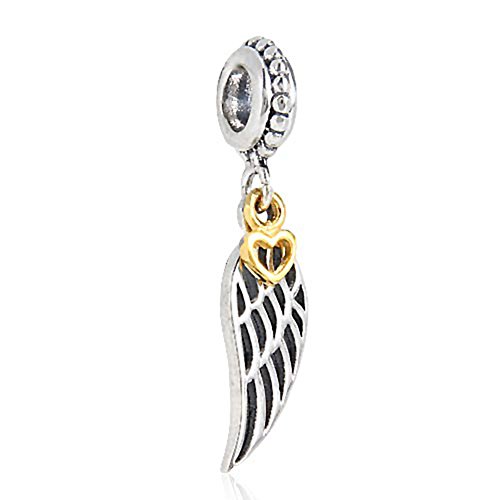Angel Charm Wing Charm 925 Sterling 