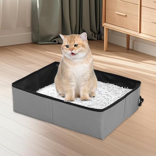 Bac à litière imperméable de qualité supérieure pour chat - 4