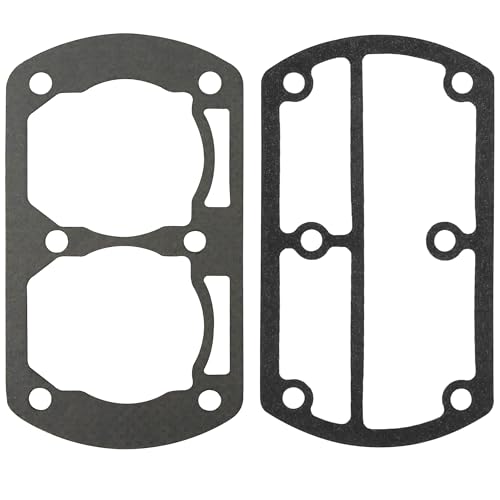 Image of 54571609 & 97330658 Head Gasket Set Compatible with SS3 & SS4 Models Air Compressor Valve Plate Pump (1 Set)