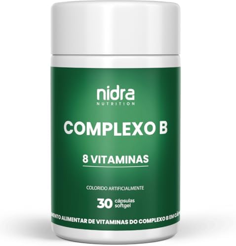Vitaminas do Complexo B Completo | B1, B2, B3, B5, B6, B7, B9 e B...