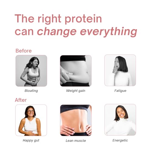 Image of Women's Plant Protein | 24g Protein per Serve | Pack of 3 (1.5kg) + Shaker | Real Vanilla Flavor | Vegan Pea Protein Isolate | No Bloating, Easy to Digest | 6 Natural Antioxidants | Safe | Sweetened with Monk Fruit | For the Everyday Woman