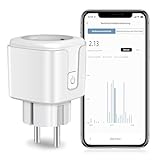 🌐【GRUPPENSTEUERUNGSFUNKTION】Mit dem WiFi Smart Outlet können Benutzer mehrere Steckdosen zu einer einzigen Einheit gruppieren und sie so von überall aus mit der App gleichzeitig verwalten und steuern. Sie können beispielsweise alle Geräte im Wohnzimmer (z. B. Fernseher, Stereoanlage, Schreibtischlampe usw.) gruppieren und so die Schalter dieser Geräte gleichzeitig mit nur einer Taste steuern.