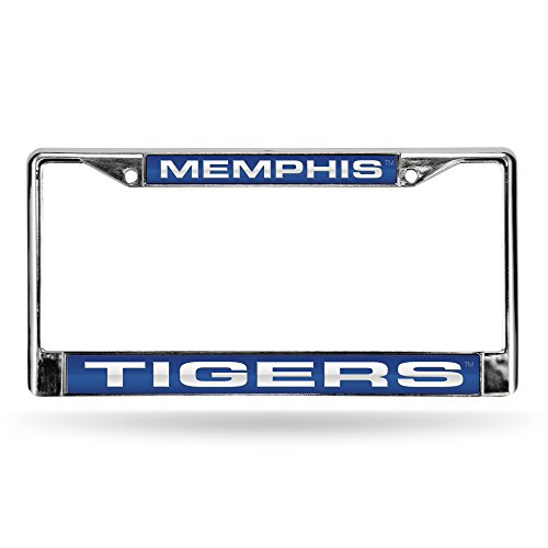 Rico Industries NCAA Memphis Tigers Standard Chrome License Plate Frame , 6 x 12.25