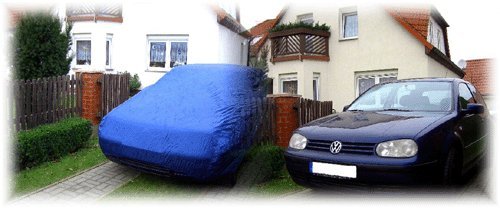 Housse VW Golf II Cabriolet Coupé bâche bâche de protection imperméable