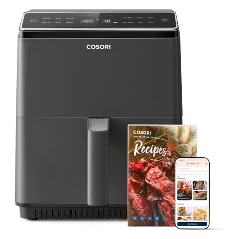 COSORI Smart Air Fryer Oven with Dual Heating Cover