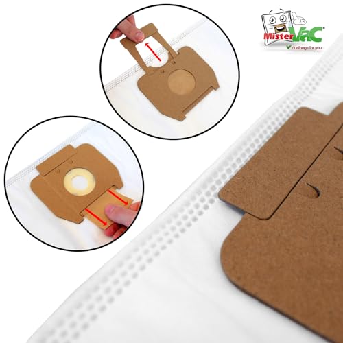 10x Staubsaugerbeutel kompatibel mit bluematic VC 14 Hepa