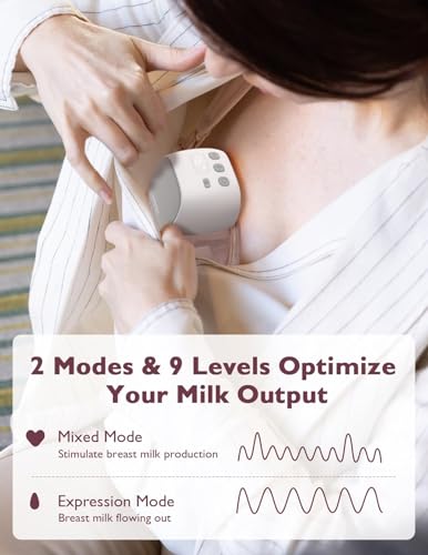 image for Momcozy S9 Pro Upgraded Wearable Breast Pump, Hands-Free Design with E