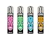 Clipper - Classic Large Reusable Lighter - Iconic Premium Refillable Lighters Bulk Pack - Replace Butane, Flint, and Spark Wheel for Unlimited Lights - 48 Pack - Sugar Skulls