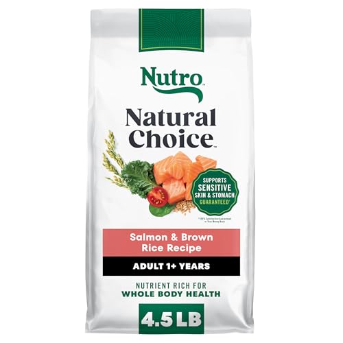 Image of Nutro Natural Choice Dry Dog Food, Salmon & Brown Rice Recipe, 4.5 lb