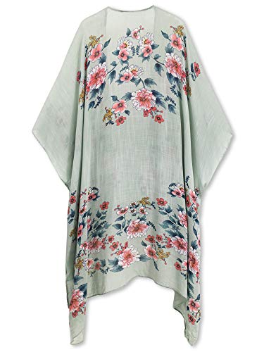 Image of Moss Rose Women Summer Bikini Kimono Bathing Suit Cover Ups for Swimwear