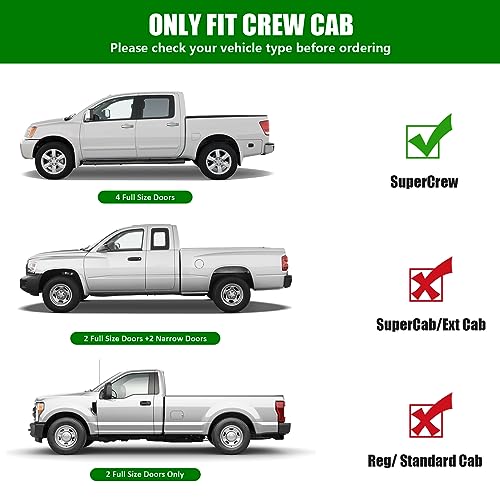 Estribos laterales para F-150 y Super Duty 2015-2023 miniatura 2