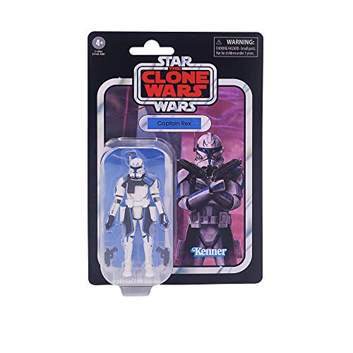 Star Wars The Vintage Collection Captain Rex Toy, 3.75-Inch-Scale The Clone Wars Action Figure, Toys For Kids Ages 4 And Up #TOP1