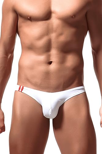 Men's Spandex Bikini Low Rise Micro Briefs Underwear