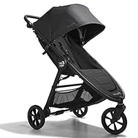 Baby Jogger City Mini GT2 All-Terrain Kinderwagen | Leichter, faltbarer Kinderwagen | Opulent Schwarz