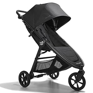 Baby Jogger City Mini GT2 All-Terrain Kinderwagen | Leichter, faltbarer Kinderwagen | Opulent Schwarz