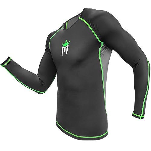 Meister Rush Long-Sleeve Rash Guard for MMA, BJJ & Surfing