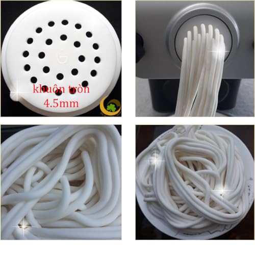 PASTADISC - Spaghetti, Udon Pasta Shape Disc Fit For Philips Automatic Pasta & Noodle Maker, Disc Compatible With Philips Pasta Maker Attachment Kitchen Appliance Maker (Spaghetti 4.5 mm) (T13, 4.5mm)