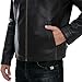 SILVER FASHIONS Leather Jacket Men,Classic Lambskin Jacket with Full Zip Front,Casual Style,Tailored Design,Metal Snap Cuffs (US, Alpha, Large, Regular, Regular, BROWN)