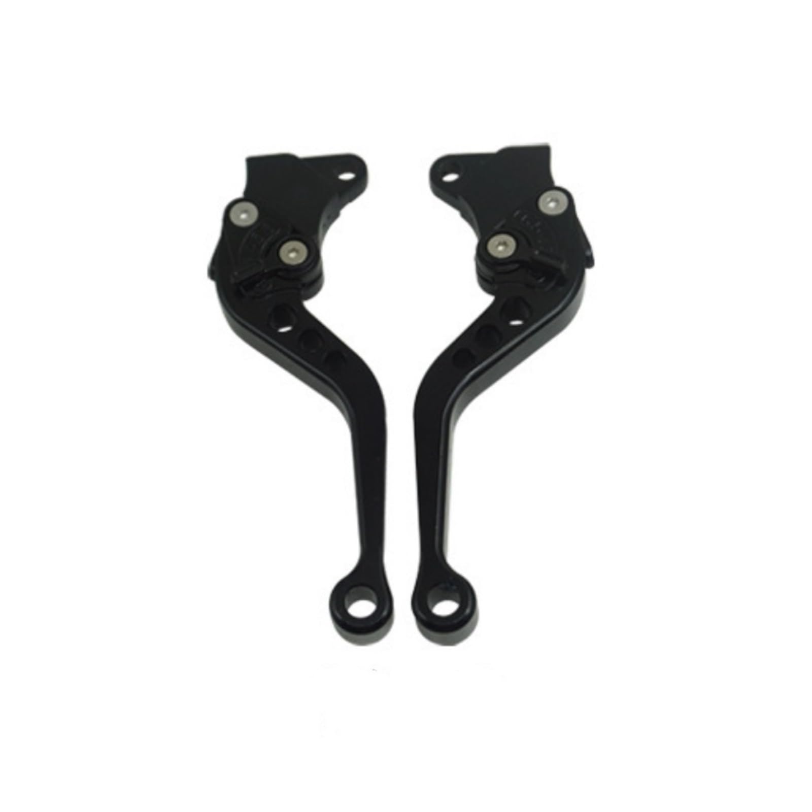 Abdktmnx Black Motorcycle Brake Handle Motorbike Cnc Clutch Drum Brake Lever Handle Adjustable Handlebar Set For Cg125 Handlebar Clutchs Brakes Levers