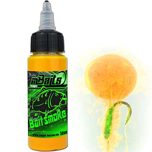 Angel-Berger Bait Smoke Liquid Dip (Captain Banana/Fluo Yellow, 50ml) Angel-Berger Bait Smoke Liquid Dip (Captain Banana/Fluo Yellow, 50ml)