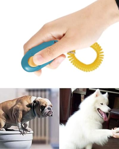 KGDUYC 3 Stück Hundepfeife -Hundepfeifen Hochfrequenz Klicker Hundeklicker Set Clicker Hundetraining Clickertraining, clicker hund,klicker hund,hundepfeife rückruf,Trainingspfeife für Haustiere
