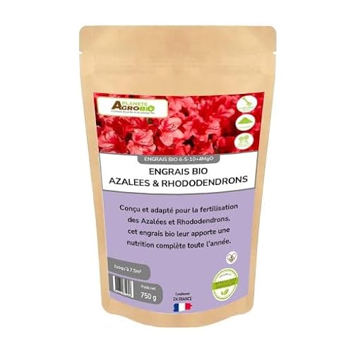 Engrais bio micro granulés 6-5-10 azalées et rhododendrons 750 g