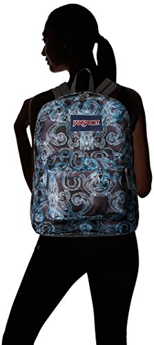 JanSport Unisex SuperBreak Multi Ornate Blues Backpack4