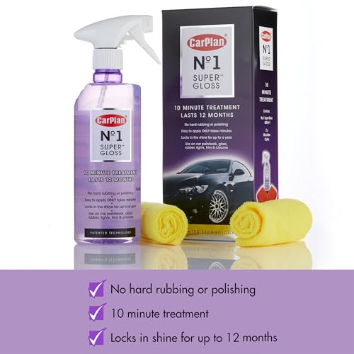 CarPlan Kit de Cera Pulidora Super Gloss 621 ml miniatura 4