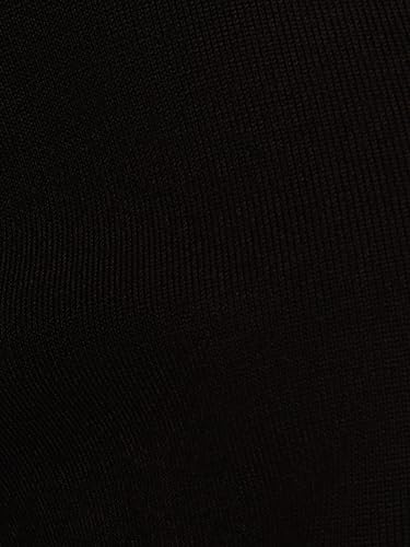 Adrianna Papell Women's V Neck 3/4 Woven Bubble Sleeve Sweater3