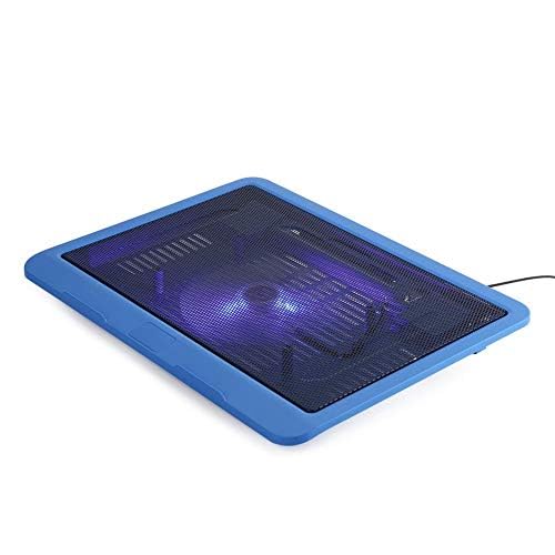 Laptop Cooling Pad, Super Quiet Laptop USB Cooler Base Big Fan Stand with Blue LED for 12-14inch Notebook Computers - Image 4