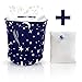 Cavendi Bañera plegable portátil móvil para ducha 65x70cm plastico baño de hielo...