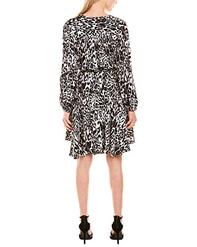 Milly Women's Gina Dress, White/Black, P #TOP1