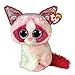 Ty - 2008304, Beanie Boo's Gatto Rosa Mia - 15 CM, Rosa