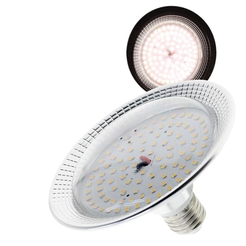 NGBFF Luces de plantas de interior Bombilla LED de espectro completo de 18W for cultivo, luz de Phytolamp similar al sol for plantas, invernadero de flores(Natural Light)