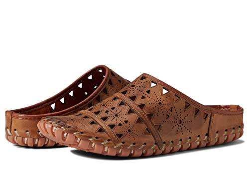 Image of Spring Step Fusalide Slip-On Shoes for Womens - Comfortable Slip-On Shoes with Rubber Outsole - Casual Leather Clogs for Women