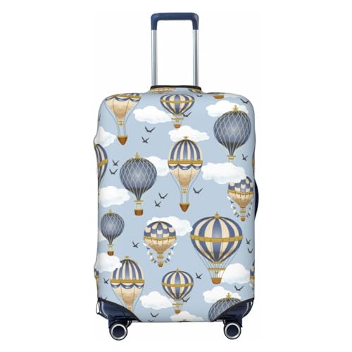 Balloon Vintage Luggage Cover Anti Scratch Dirt Waterproof Elastic Travel Luggage Cover Protector Suitcase Cover for Suitcase Tsa Approved Fit 18-32 Inch Luggage