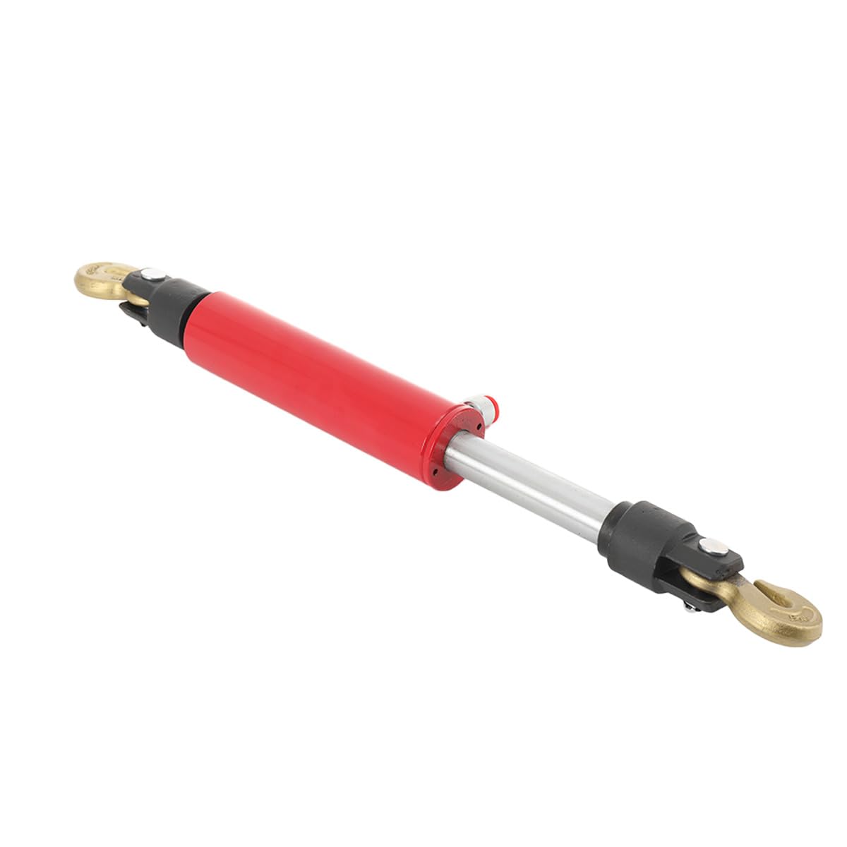 Vérin Hydraulique De 10 Tonnes Avec 2 Crochets à Chaîne Pour Carrosserie, Longueur 730 mm, Course de Traction de 130 mm