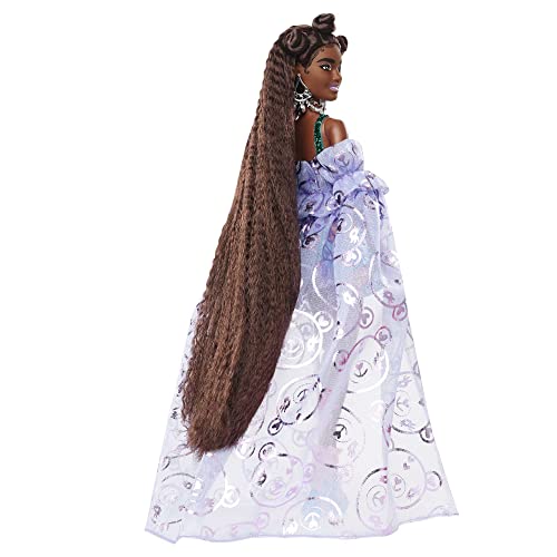 Muñeca Barbie Extra Fancy con Accesorios y Peluche miniatura 2
