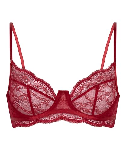 Hunkemöller Unwattierter Bügel-BH Isabelle - Tango red - 90E