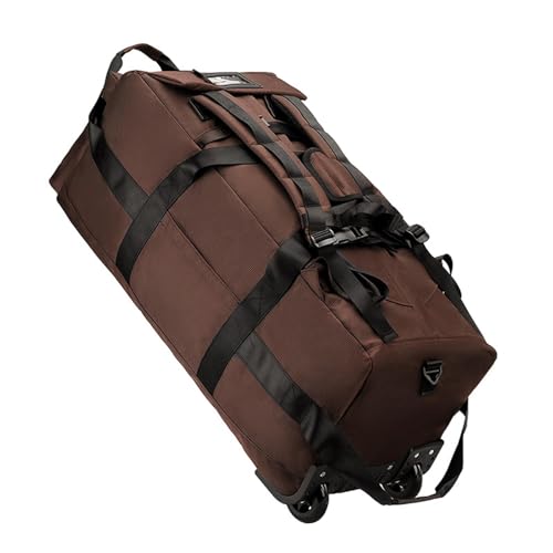 Bag Bag with Luggage Wheels, Brown