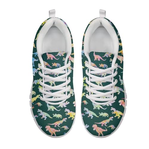 Image of GIFTPUZZ Mens Lace Up Athletic Trainers Running Sneakers Wedge Breathable Gym Lightweight Sports Tennis Shoes