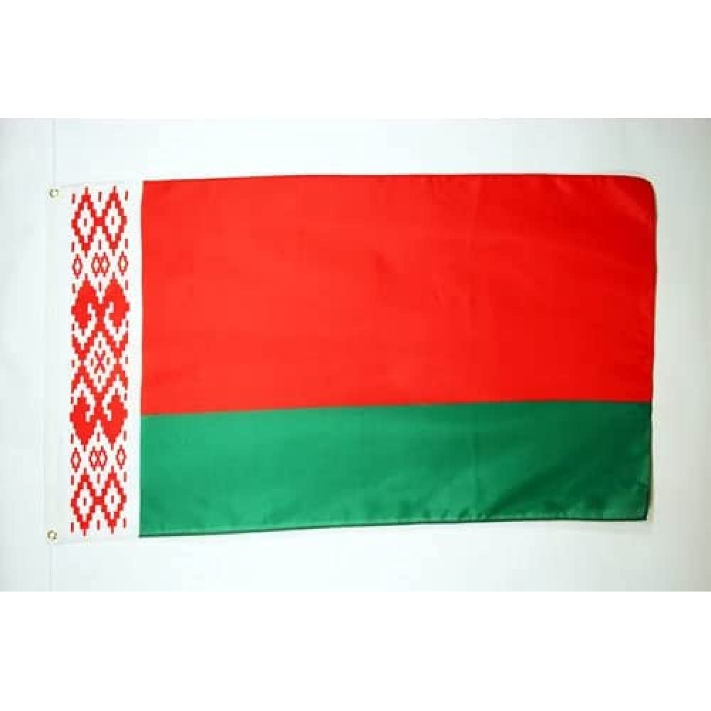 AZ FLAG - Belarus Flag - 2x3 Ft - 100D Polyester Bhutanese Banner with Two Metal Grommets - Fade Resistant - Vivid Colors - 2' x 3' Feet - 90x60 Cm